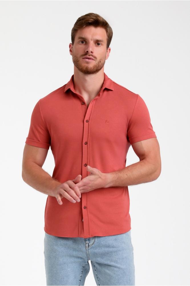 OVERHEMD 335535 4000 deep coral